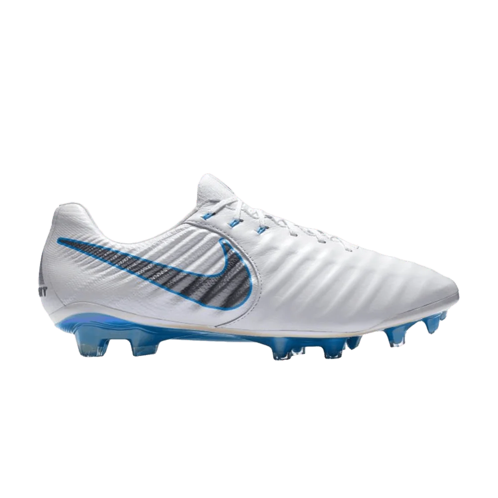 Кроссовки Nike Tiempo Legend 7 Elite FG 'White Blue'