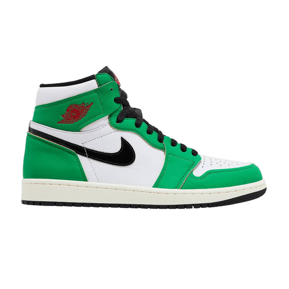 Кроссовки Wmns Air Jordan 1 Retro High OG 'Lucky Green'