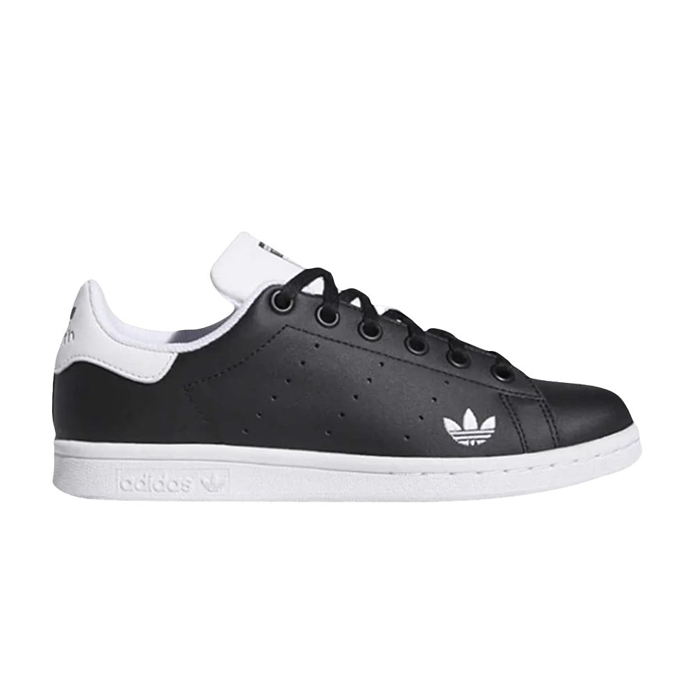 Кроссовки Adidas Stan Smith J 'Black White'