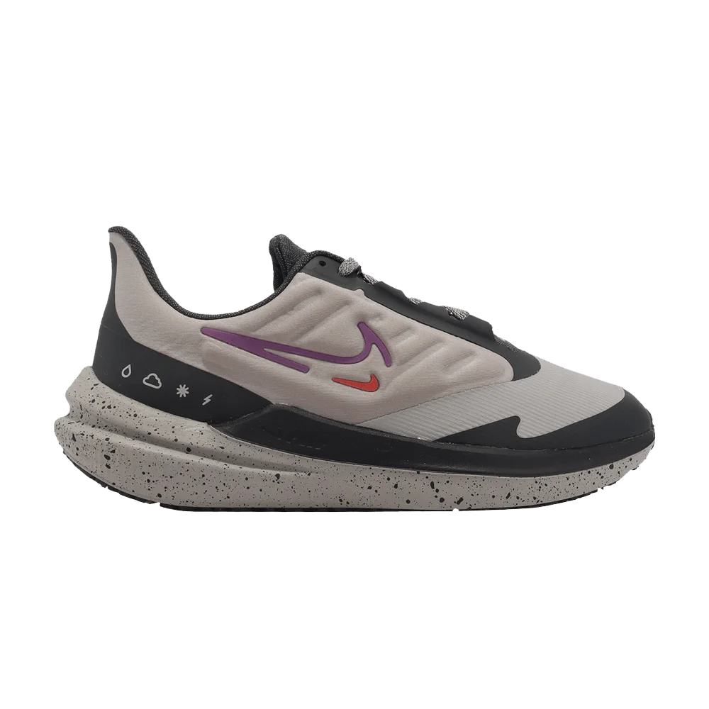 Кроссовки Nike Wmns Air Winflo 9 Shield 'Cobblestone Vivid Purple'