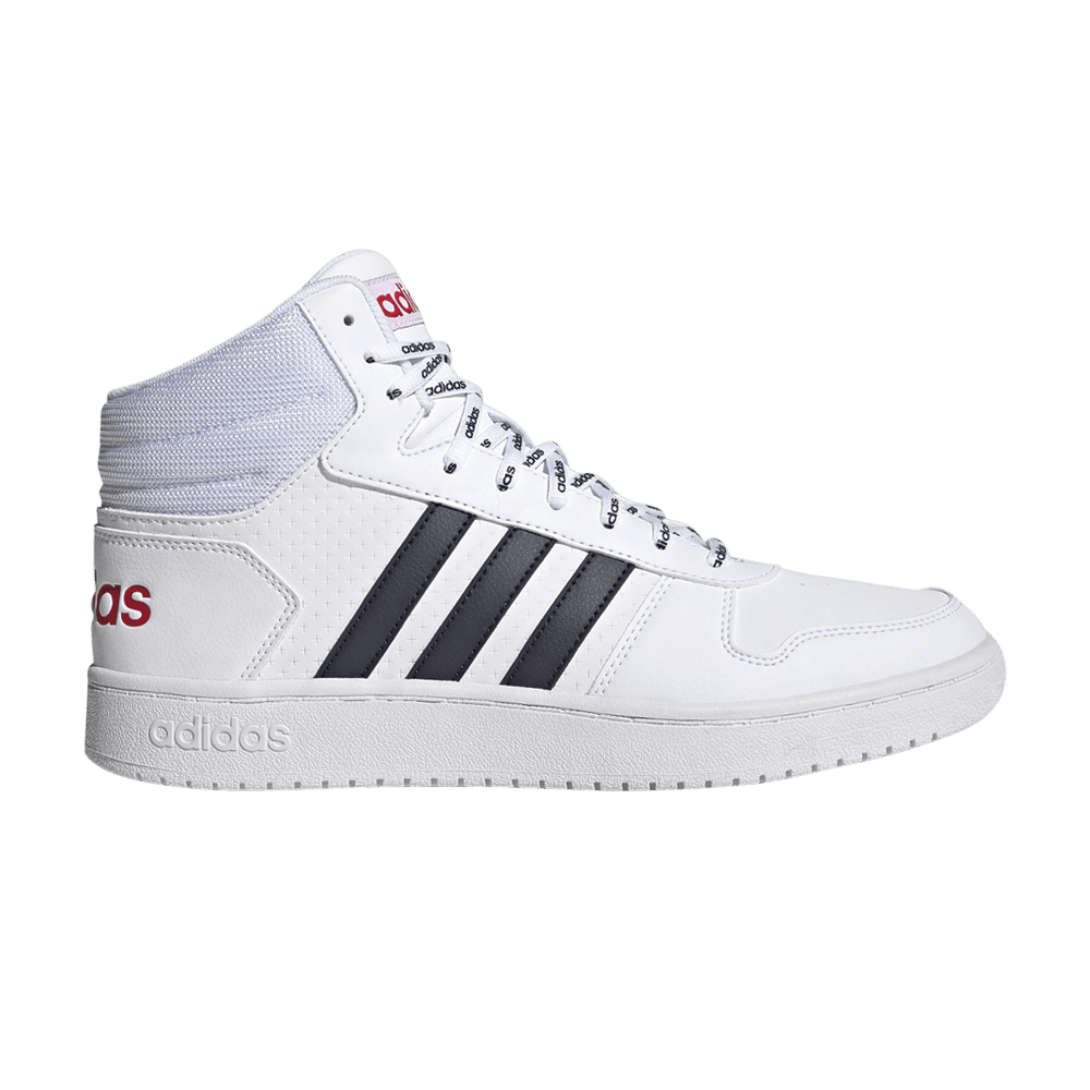 Кроссовки Adidas Hoops 2.0 Mid 'White Legend Ink'