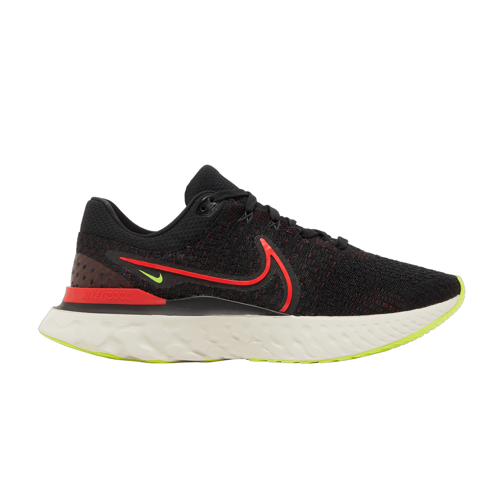 Кроссовки Nike React Infinity Run Flyknit 3 'Black Siren Red'