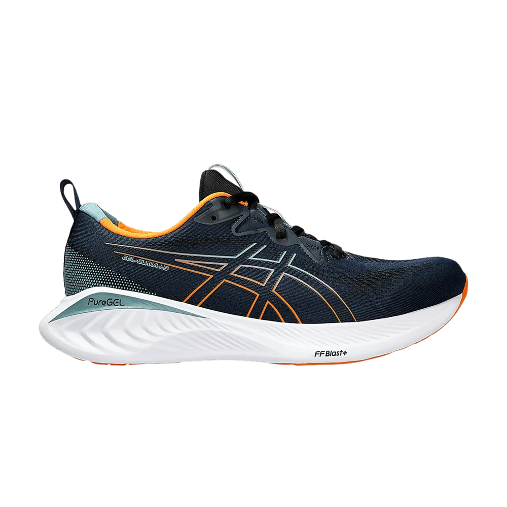 Кроссовки Asics Gel Cumulus 25 'French Blue Bright Orange'