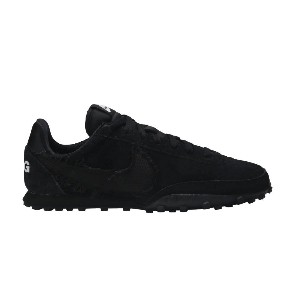 Кроссовки Comme des Garçons x Nike Waffle Racer 'Black'