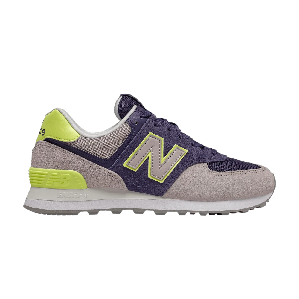 Кроссовки New Balance Wmns 574 'Indigo Lemon Slush'