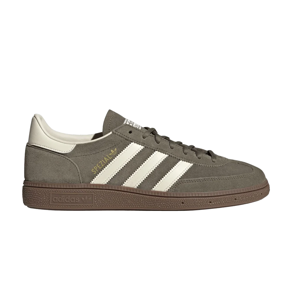 Кроссовки adidas Handball Spezial 'Olive Strata Cream White Gum'