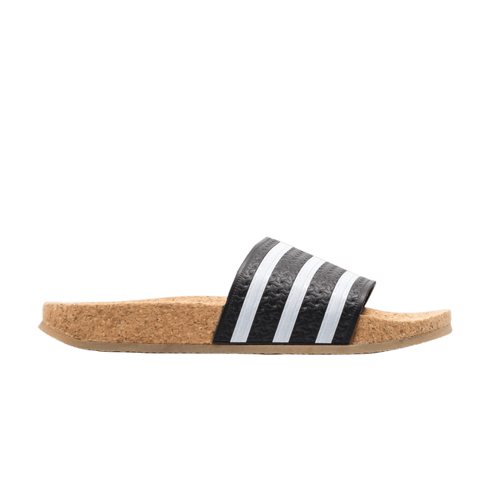 Adidas Wmns Adilette Cork Slide 'Black'