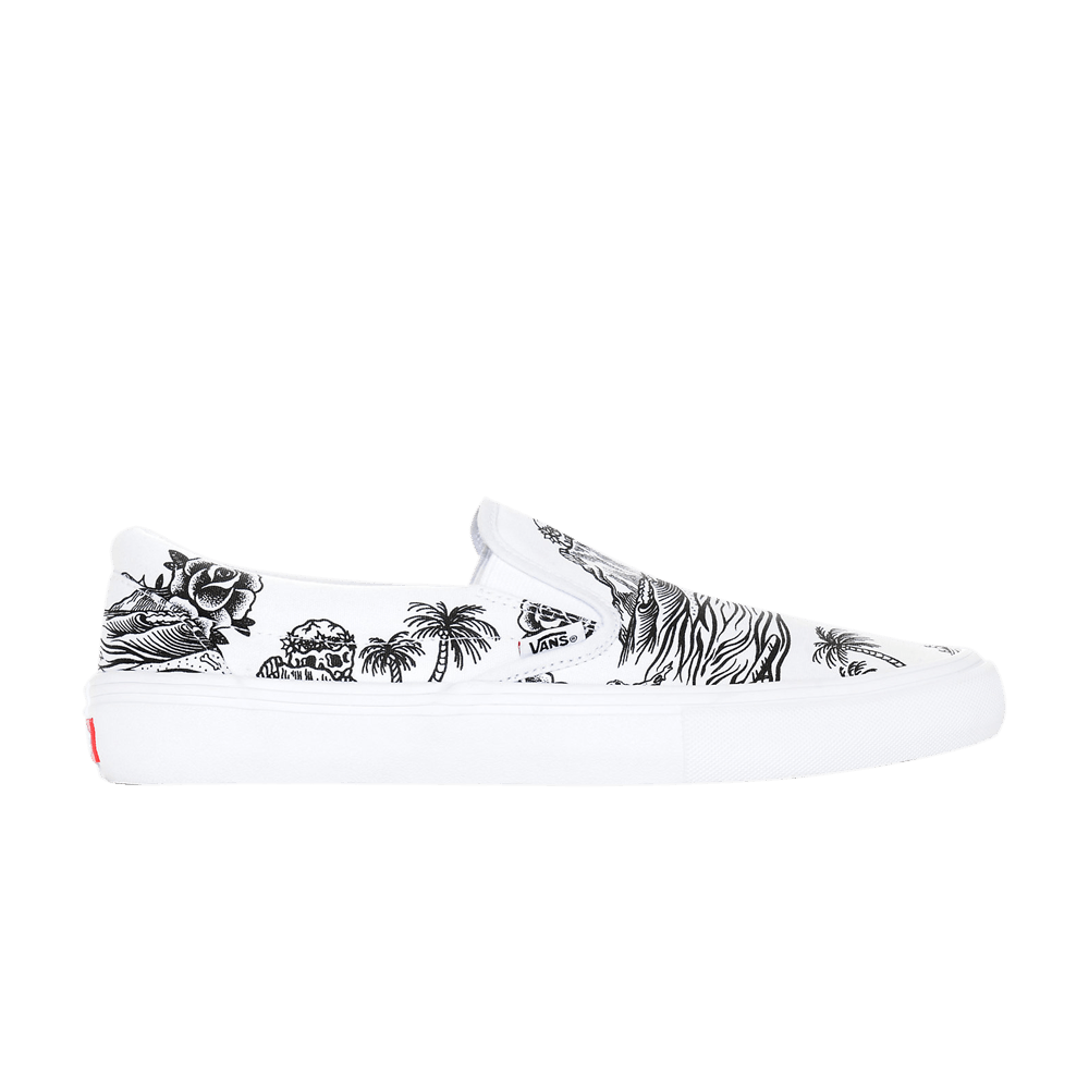 Кроссовки Sketchy Tank x Vans Slip-On Pro 'Tattoo Art'