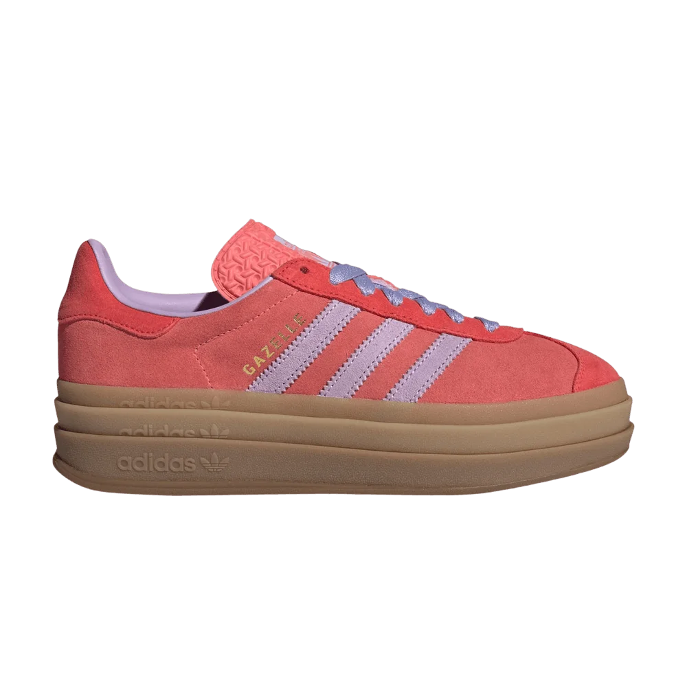 Кроссовки adidas Wmns Gazelle Bold 'Semi Flash Red Powder Plum Semi Lucid Red'