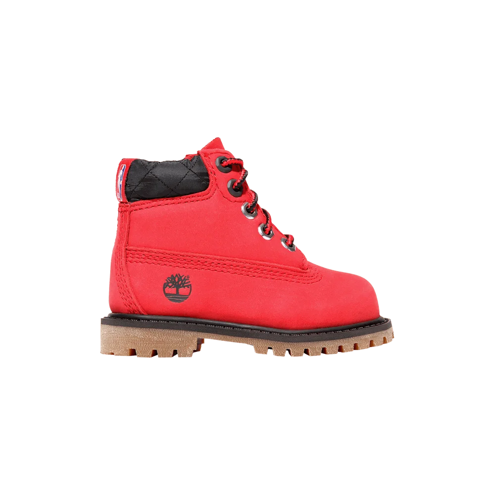 Кроссовки NBA x Timberland 6 Inch Premium Boot Toddler 'Chicago Bulls'