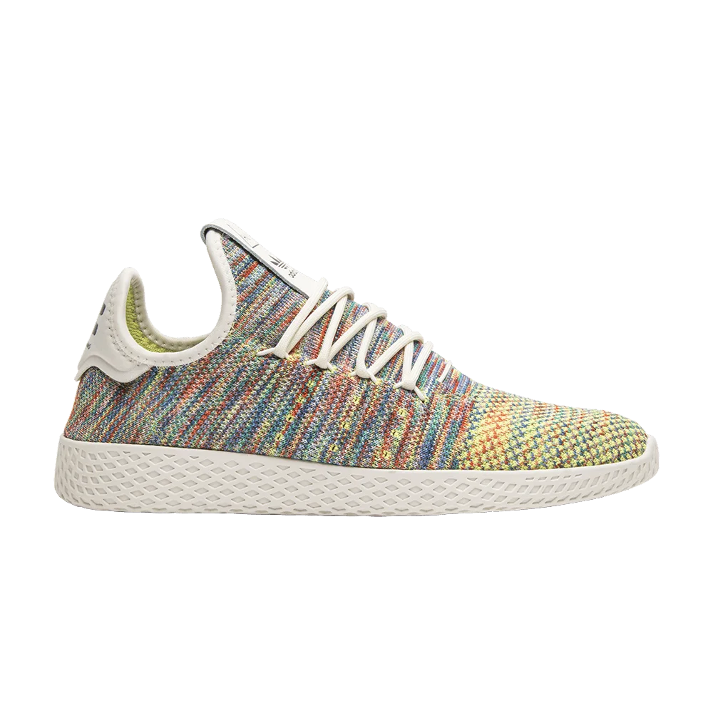 Кроссовки Pharrell x adidas Tennis Hu Primeknit 'Multi-Color 2.0'