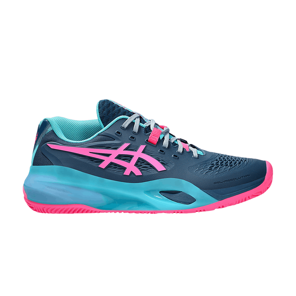 Кроссовки ASICS Gel Resolution X Padel 'Mako Blue Hot Pink'