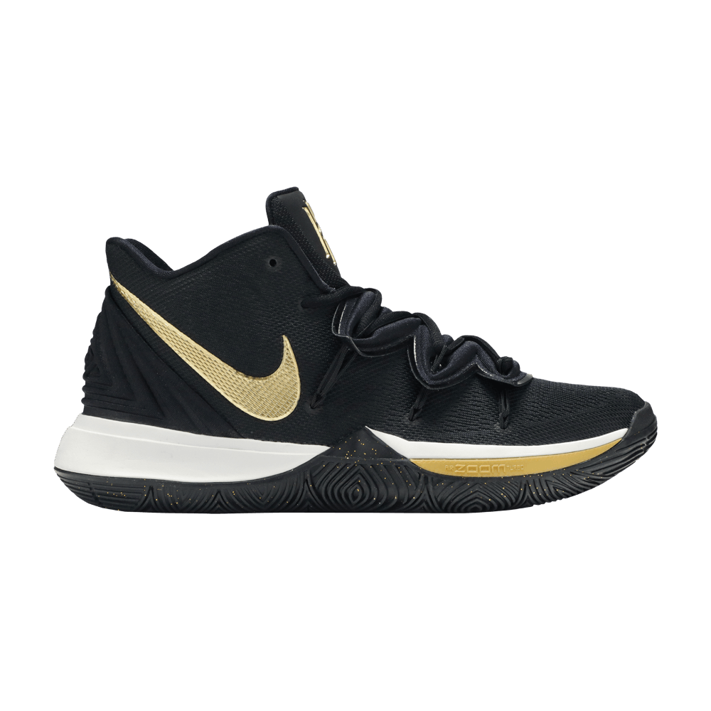 Кроссовки Nike Kyrie 5 'Black Metallic Gold'