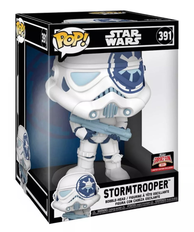 Коллекционная фигурка Funko Pop! Star Wars Stormtrooper (Artist Series) Target Con Exclusive 10 IN Figure #391