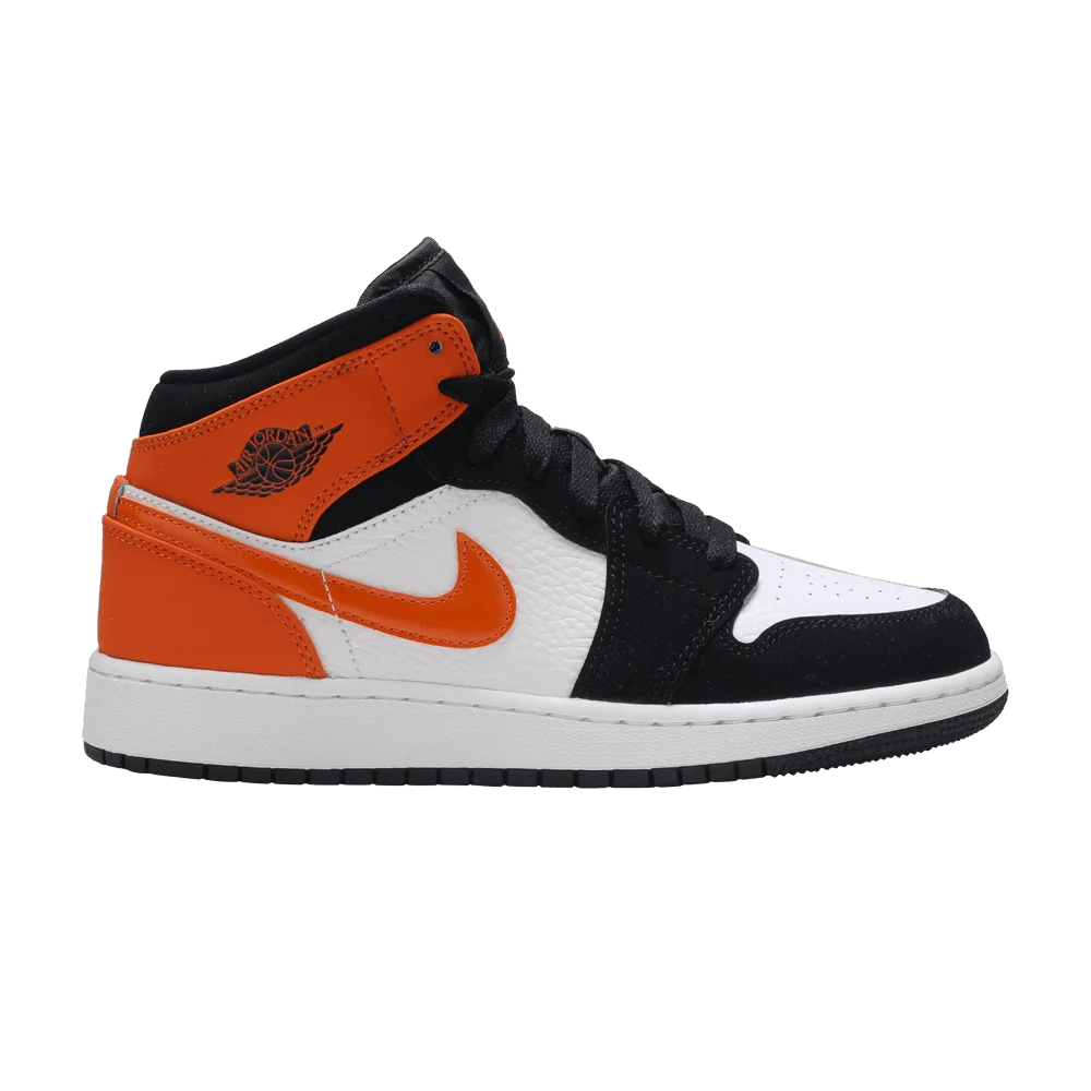 Кроссовки Air Jordan 1 Mid GS 'Shattered Backboard'