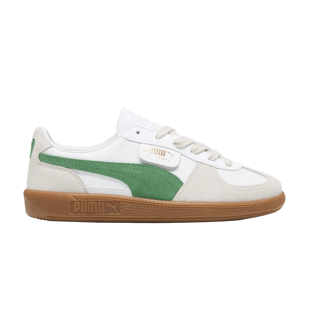 Кроссовки Puma Wmns Palermo 'White Archive Green Gum'