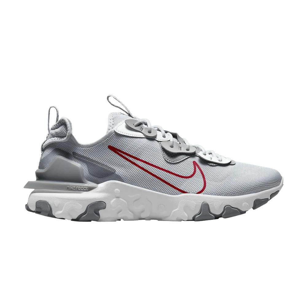 Кроссовки Nike React Vision 'Smoke Grey University Red'