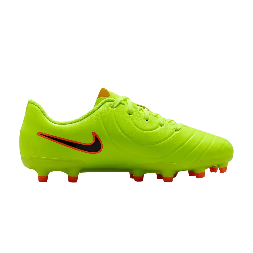 Кроссовки Nike Tiempo Legend 10 Club MG GS 'Volt Black'