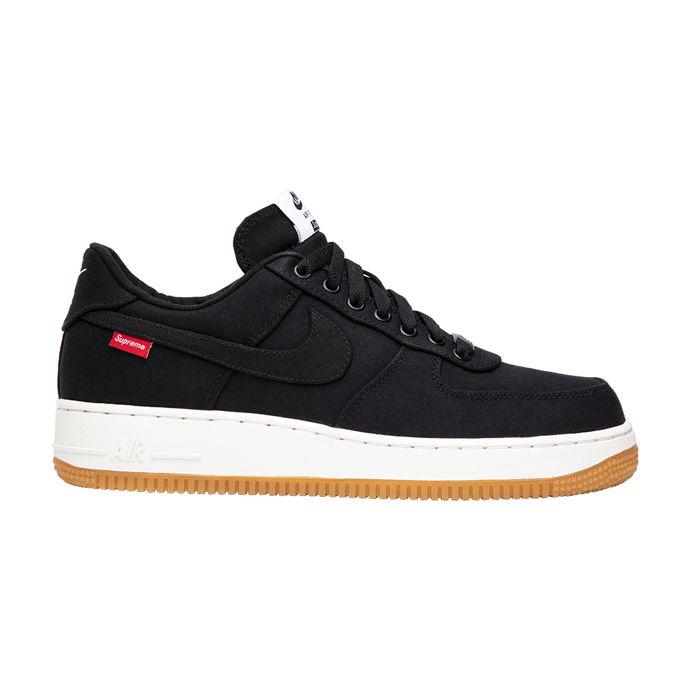 Кроссовки Nike Supreme x Air Force 1 Low Premium '08 NRG 'Black'