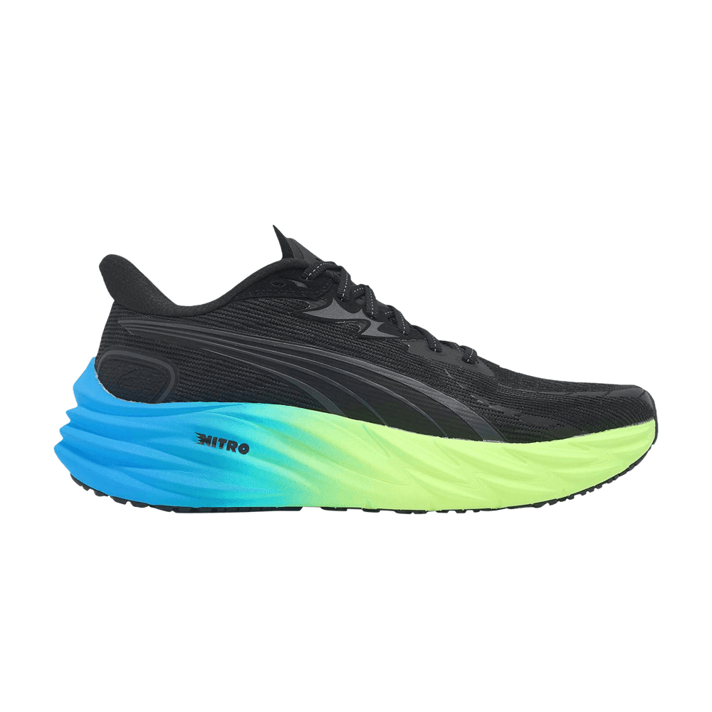 Кроссовки Puma Velocity Nitro 4 AP 'Black Speed Blue'